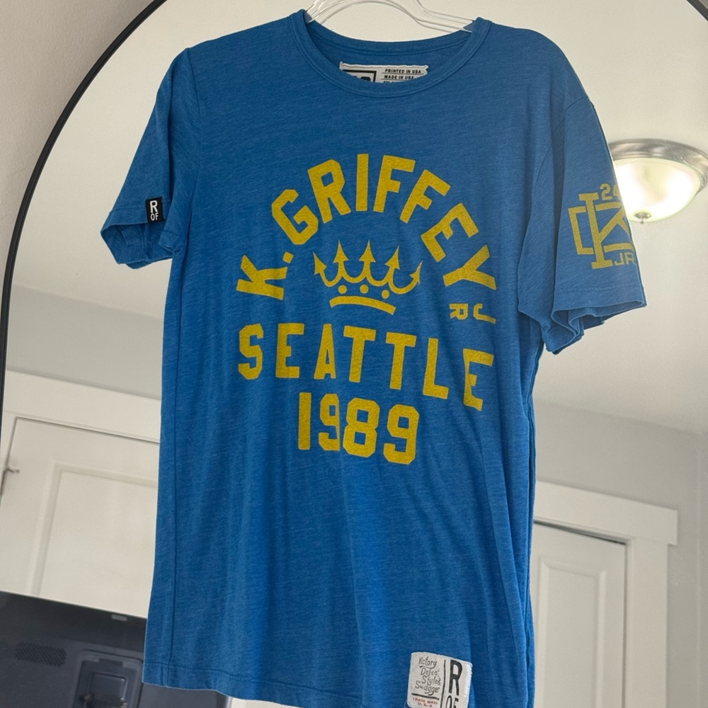 Tory Burch Blue Graphic Tee